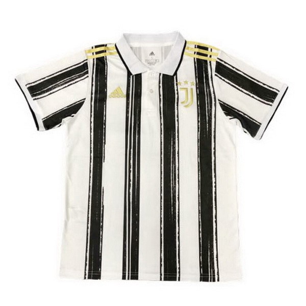 Polo Juventus 2020 2021 Blanco Negro